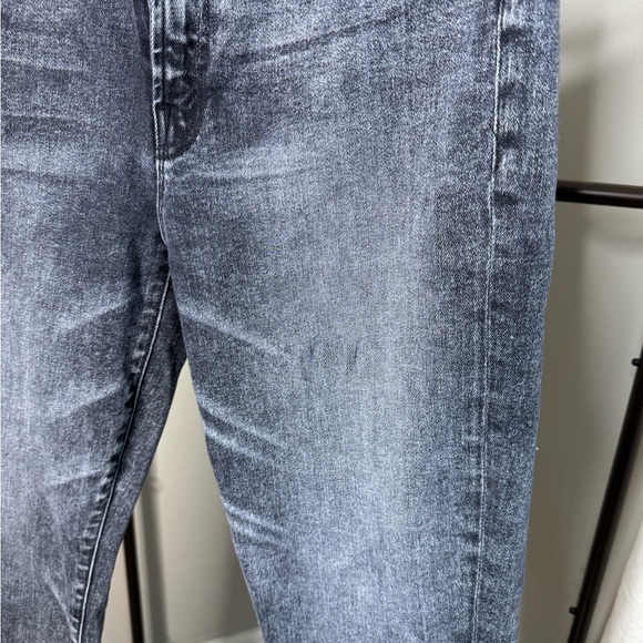 MOTHER HIGH WAISTED RASCAL ANKLE SNIPPET TRAIN STOPS 32 - Picture 4 of 7